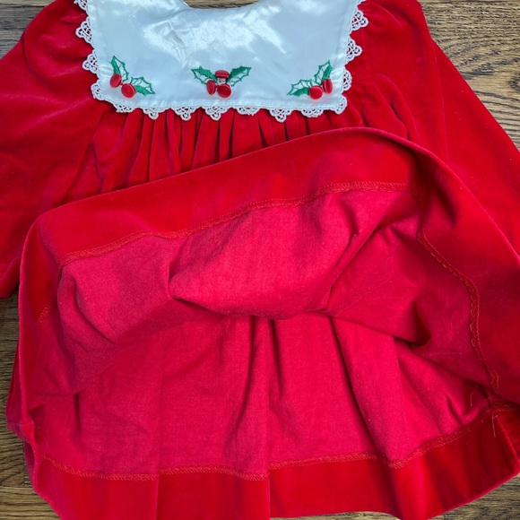 Vintage Union Made Rare Editions Velvet Holly Dress - Picture 7 of 15